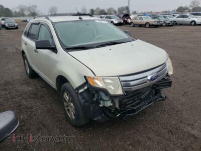2007 Ford EDGE Edge SE, cream — VIN 2FMDK36C87BB60825, Copart