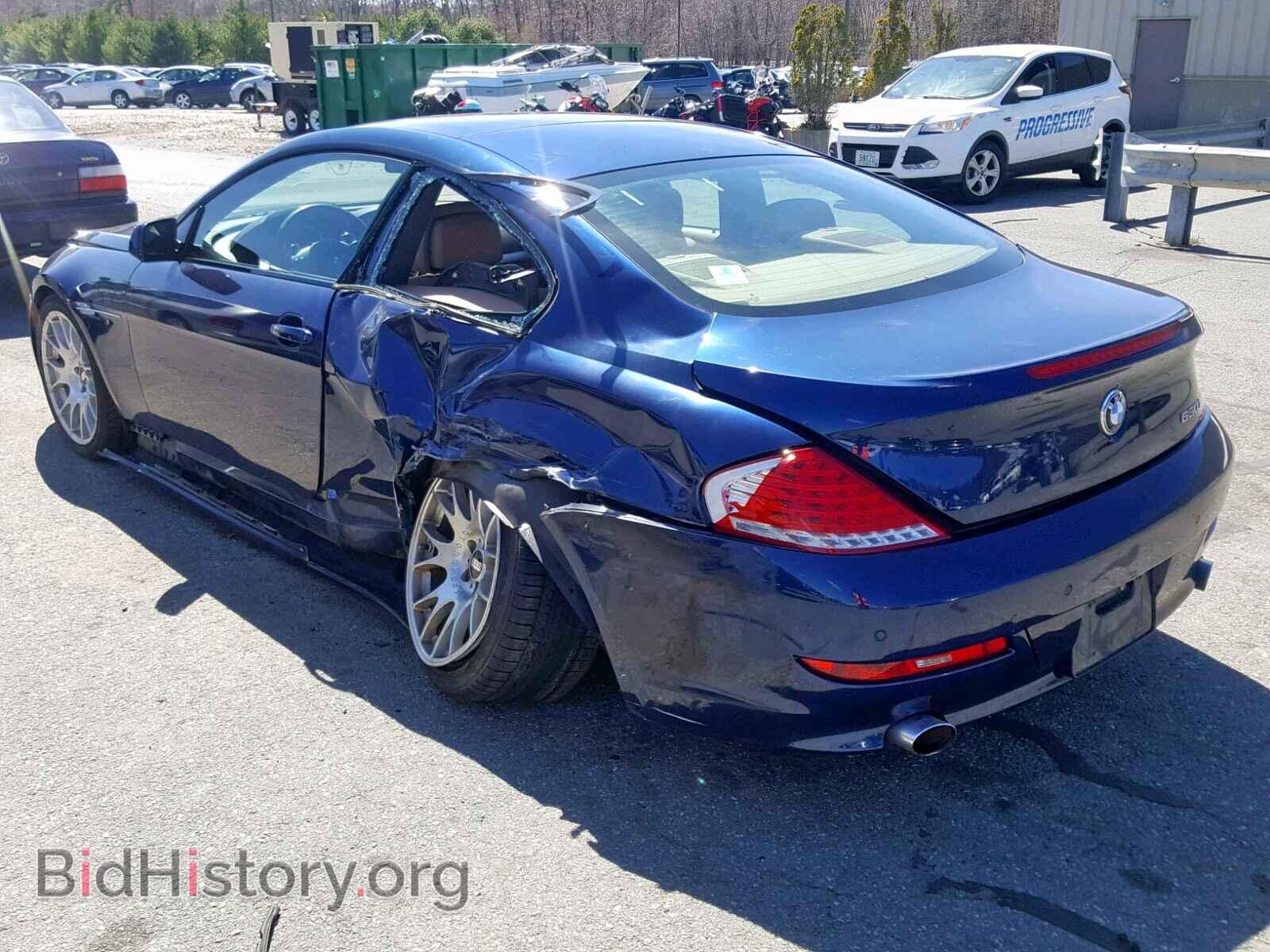 2008 BMW 6 SERIES - VIN: WBAEA535X8CV90481 - Фото 3