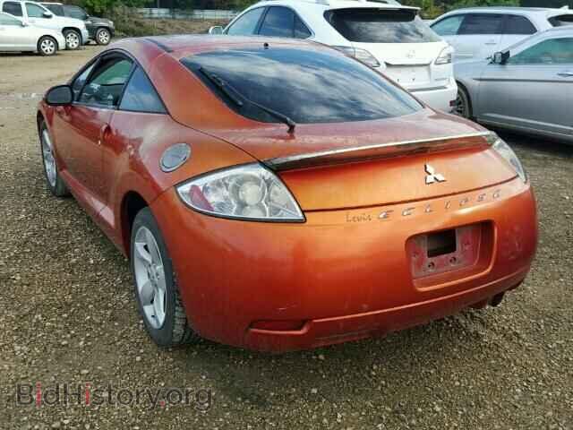 2007 MITSUBISHI ECLIPSE - VIN: 4A3AK24F17E003220 - Фото 3