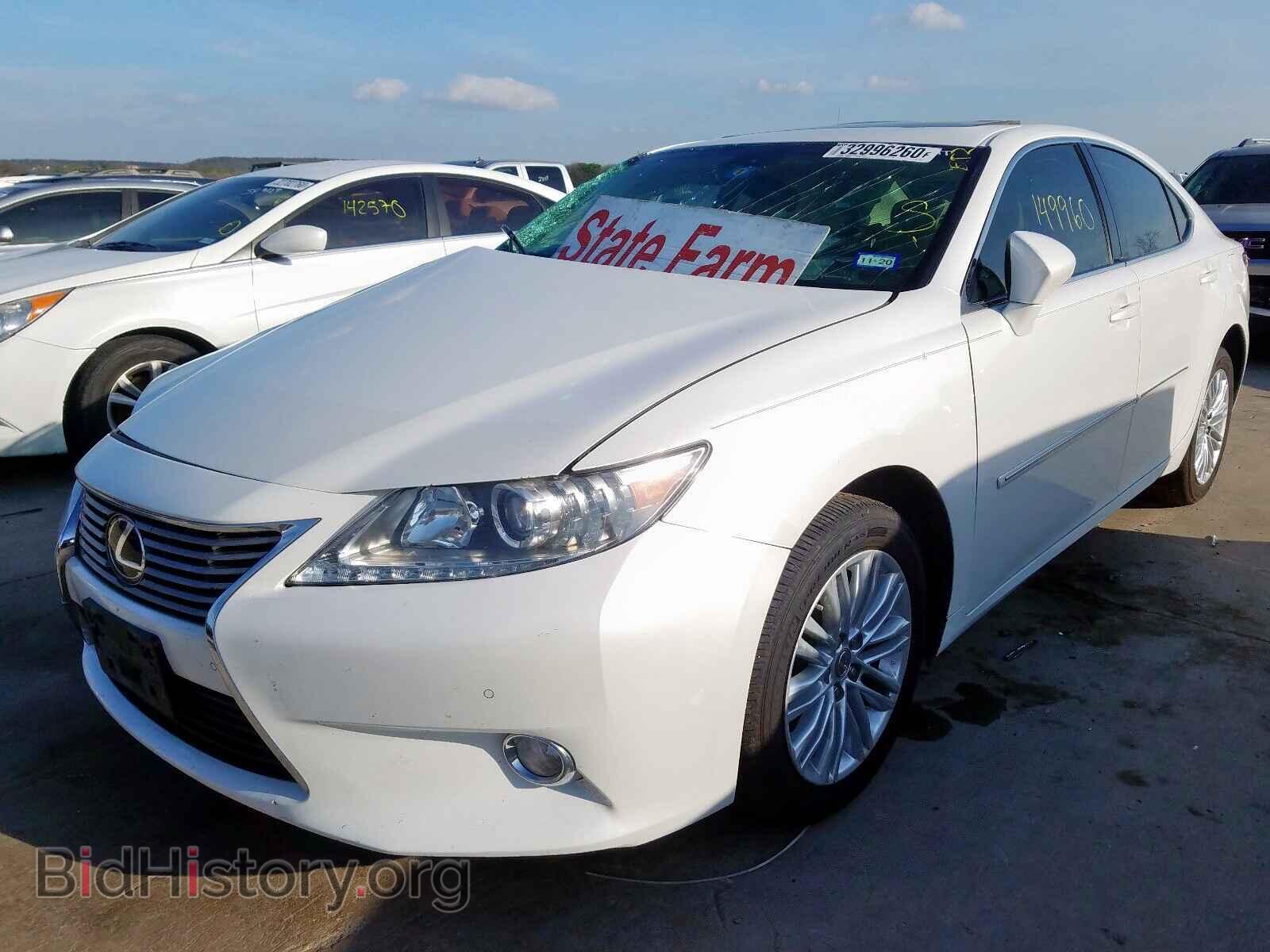 2013 LEXUS ES350 - VIN: JTHBK1GG3D2075182 - Фото 2