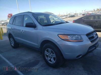 2009 Hyundai SANTA FE Santa FE G, серебристый — VIN 5NMSG13D49H299563, Copart