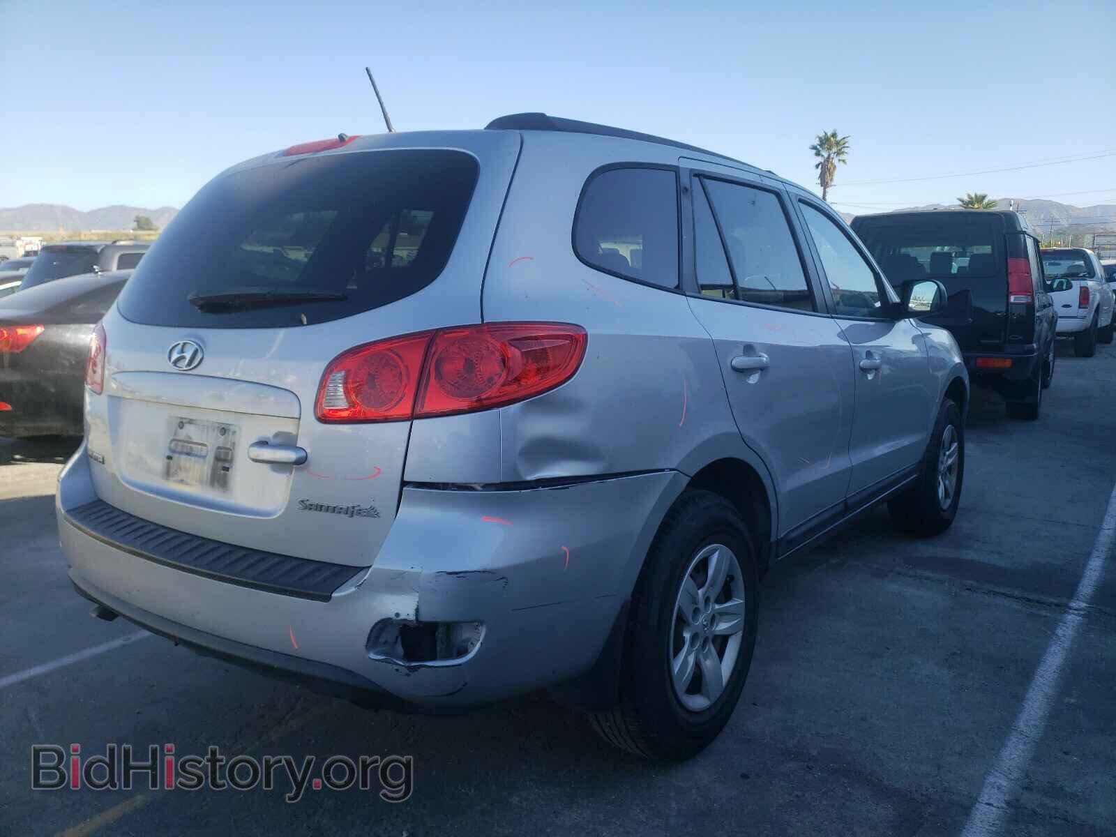 2009 HYUNDAI SANTA FE - VIN: 5NMSG13D49H299563 - Фото 4