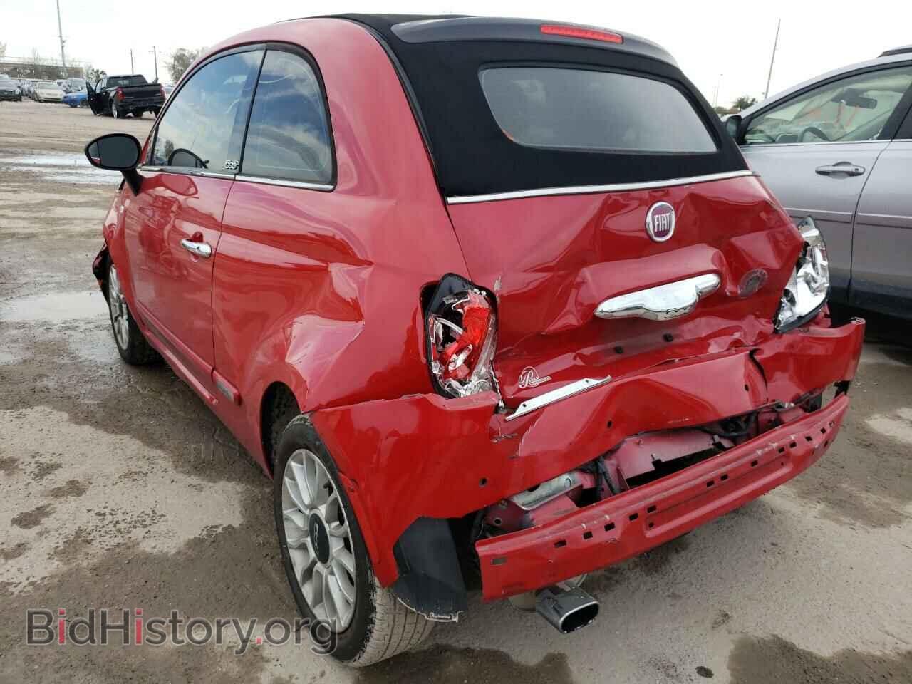 2013 FIAT 500 - VIN: 3C3CFFER3DT612129 - Фото 3
