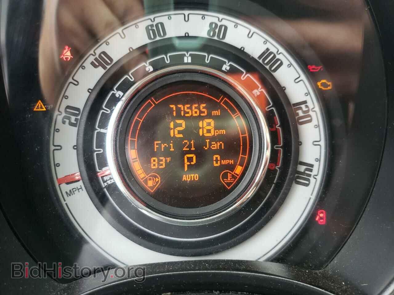 2013 FIAT 500 - VIN: 3C3CFFER3DT612129 - Фото 8
