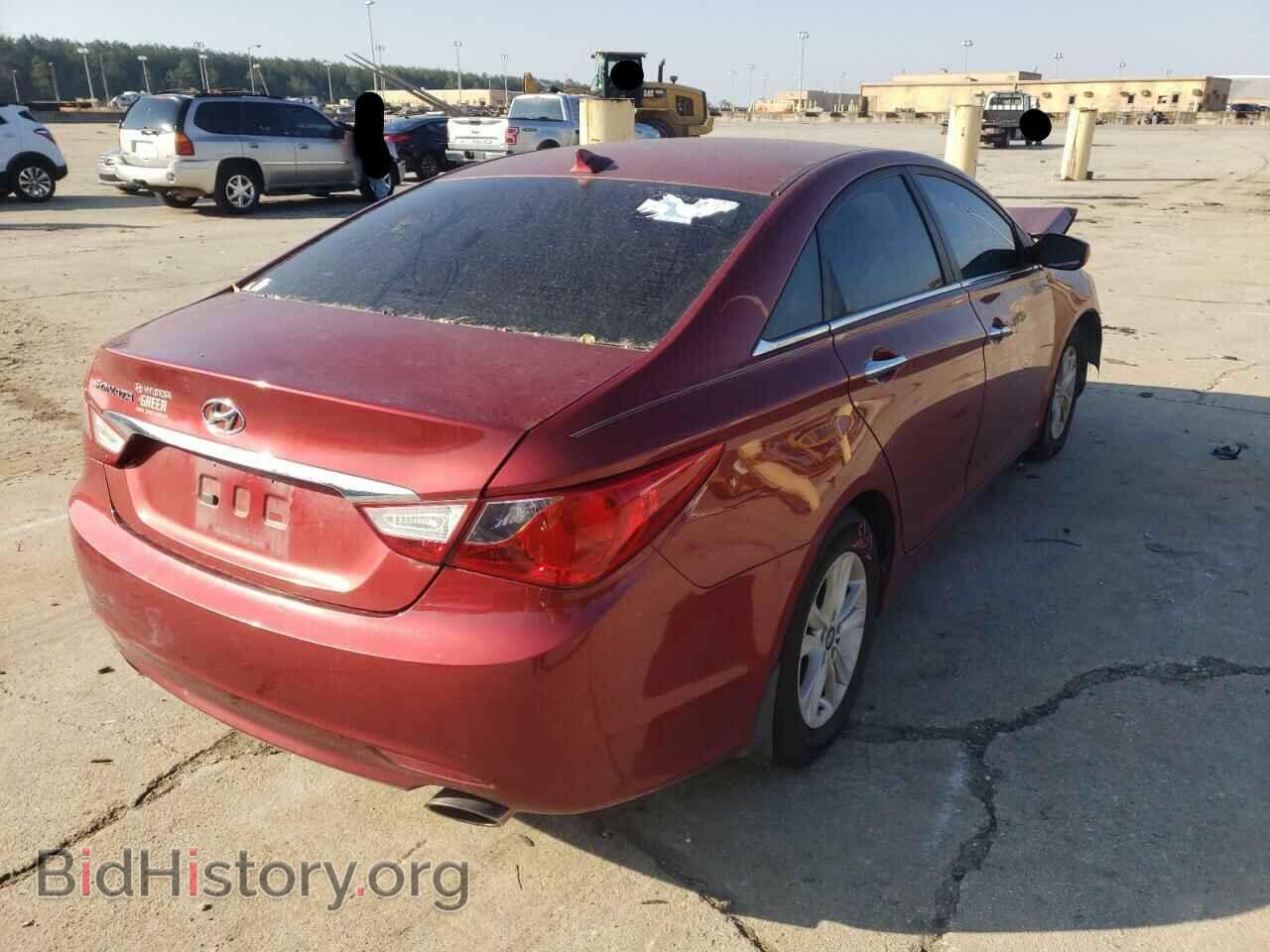 2013 HYUNDAI SONATA - VIN: 5NPEC4AC6DH698720 - Фото 4