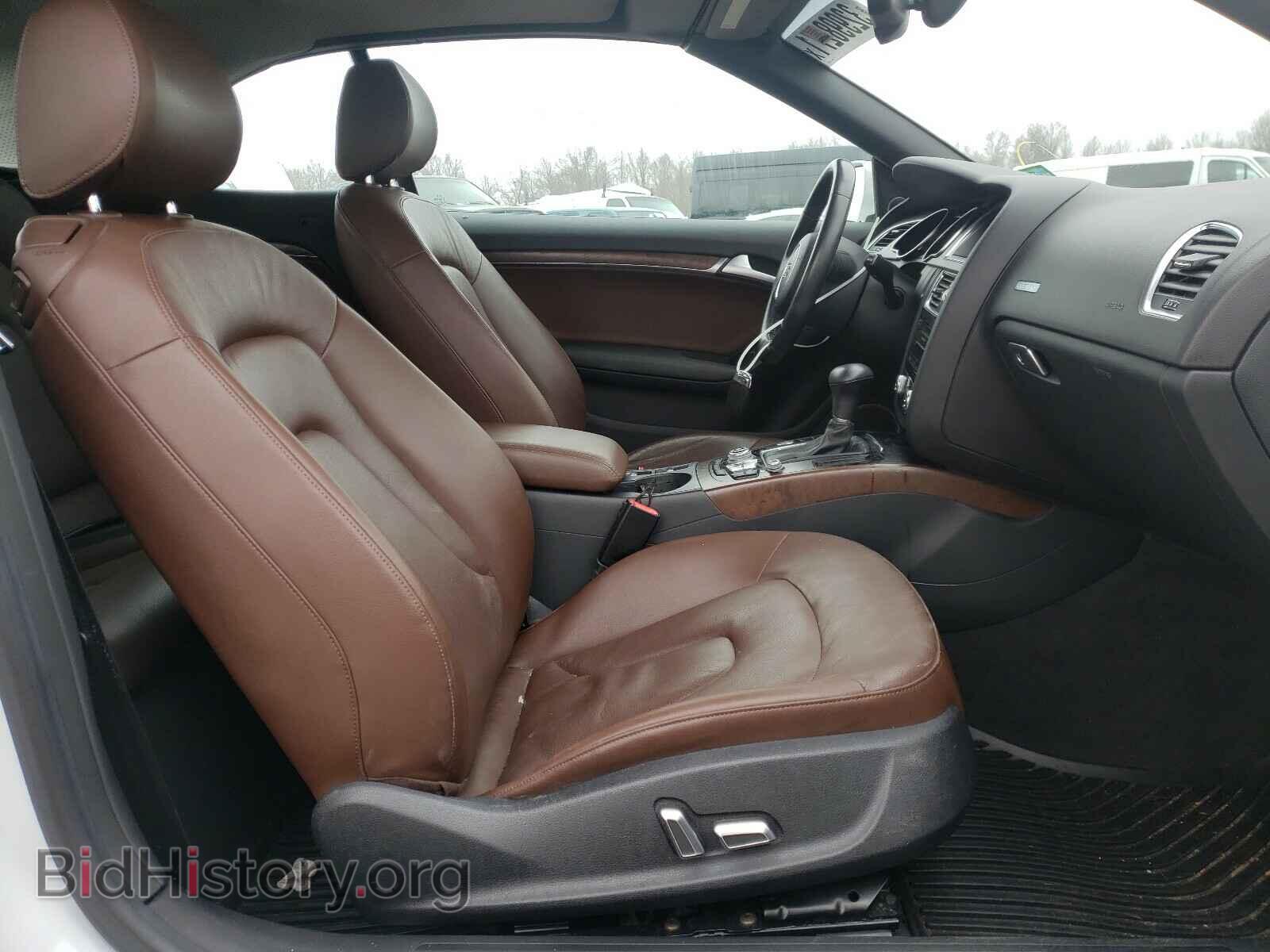 2013 AUDI A5 - VIN: WAULFAFH3DN010073 - Фото 5