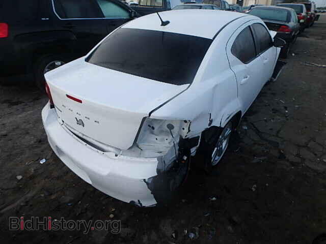 2013 DODGE AVENGER - VIN: 1C3CDZAB4DN551499 - Фото 4