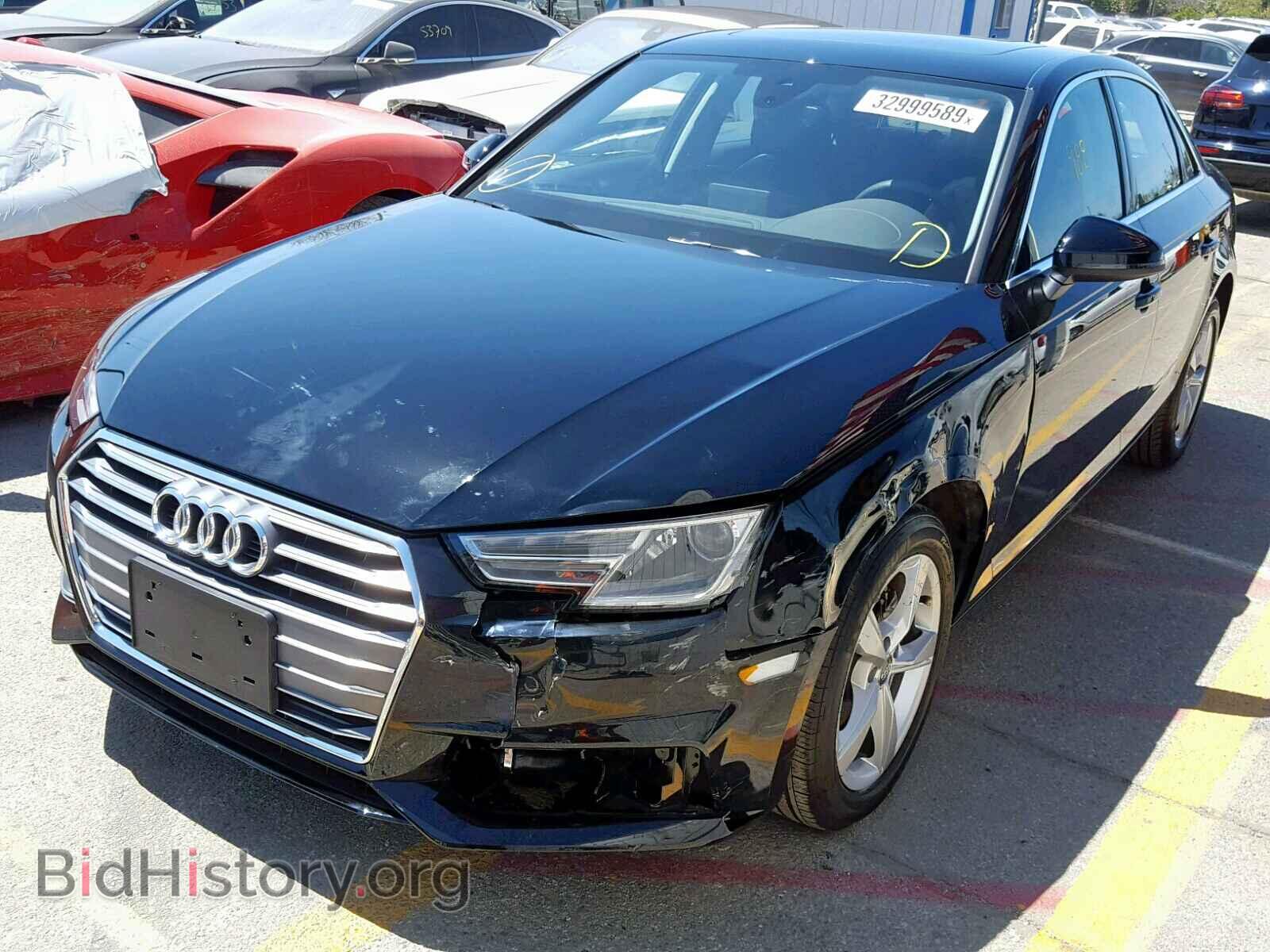 2019 AUDI A4 - VIN: WAUGMAF46KN004494 - Photo 2