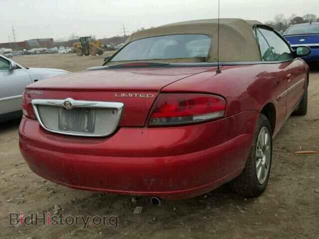 2004 CHRYSLER SEBRING - VIN: 1C3EL65R54N414637 - Фото 4