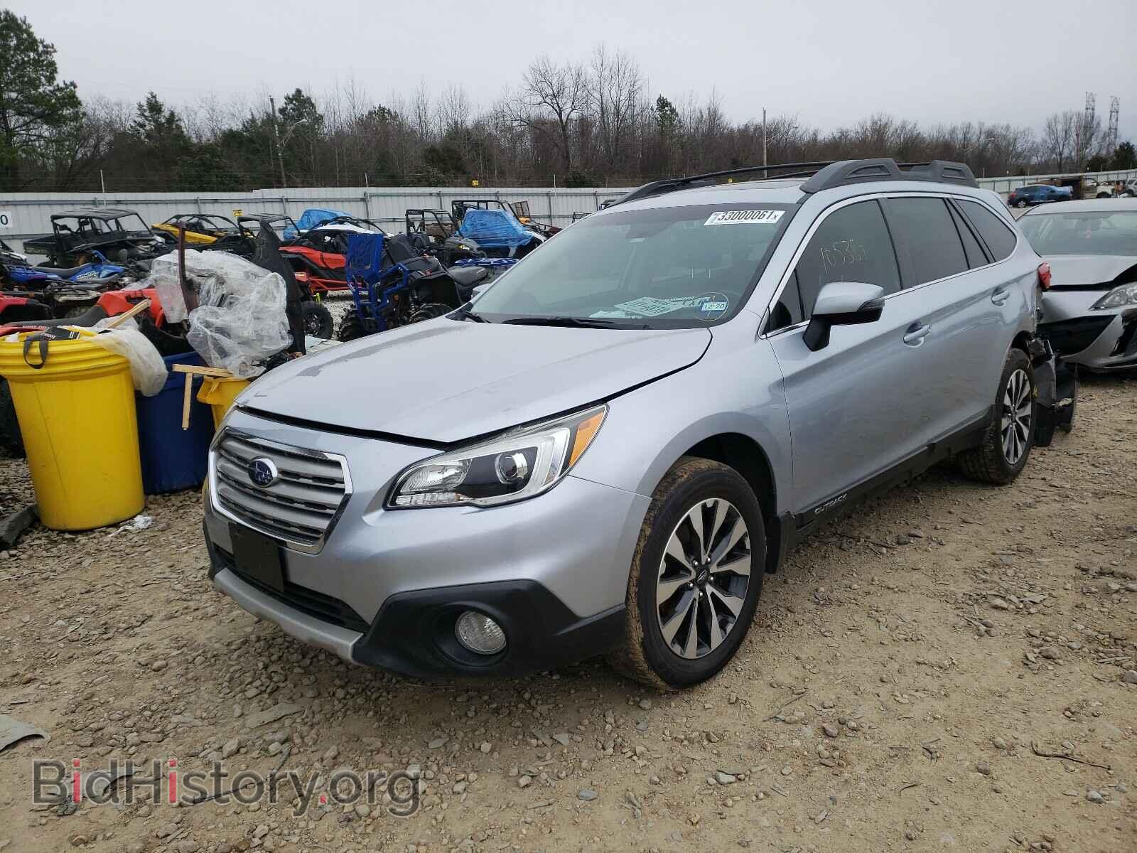 2015 SUBARU OUTBACK - VIN: 4S4BSBNC9F3270591 - Фото 2