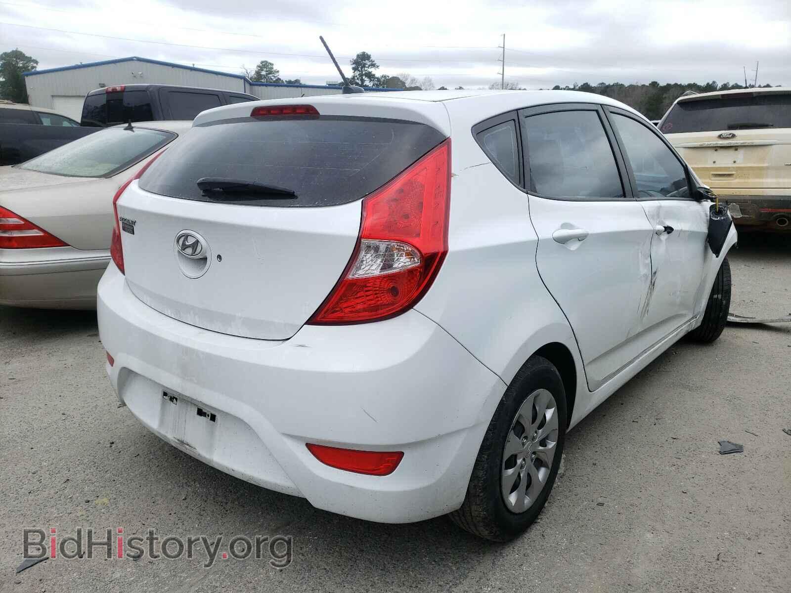 2017 HYUNDAI ACCENT - VIN: KMHCT5AE6HU324095 - Фото 4