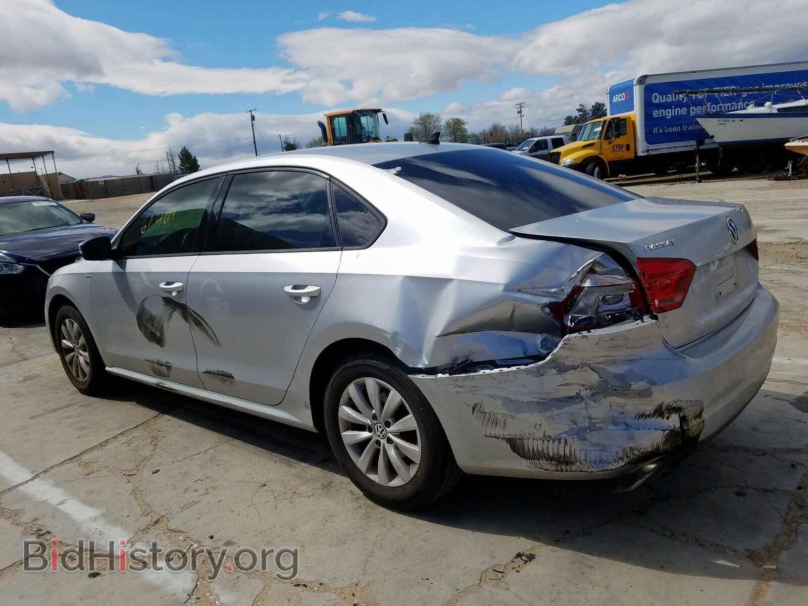 2014 VOLKSWAGEN PASSAT - VIN: 1VWAT7A3XEC089401 - Фото 3