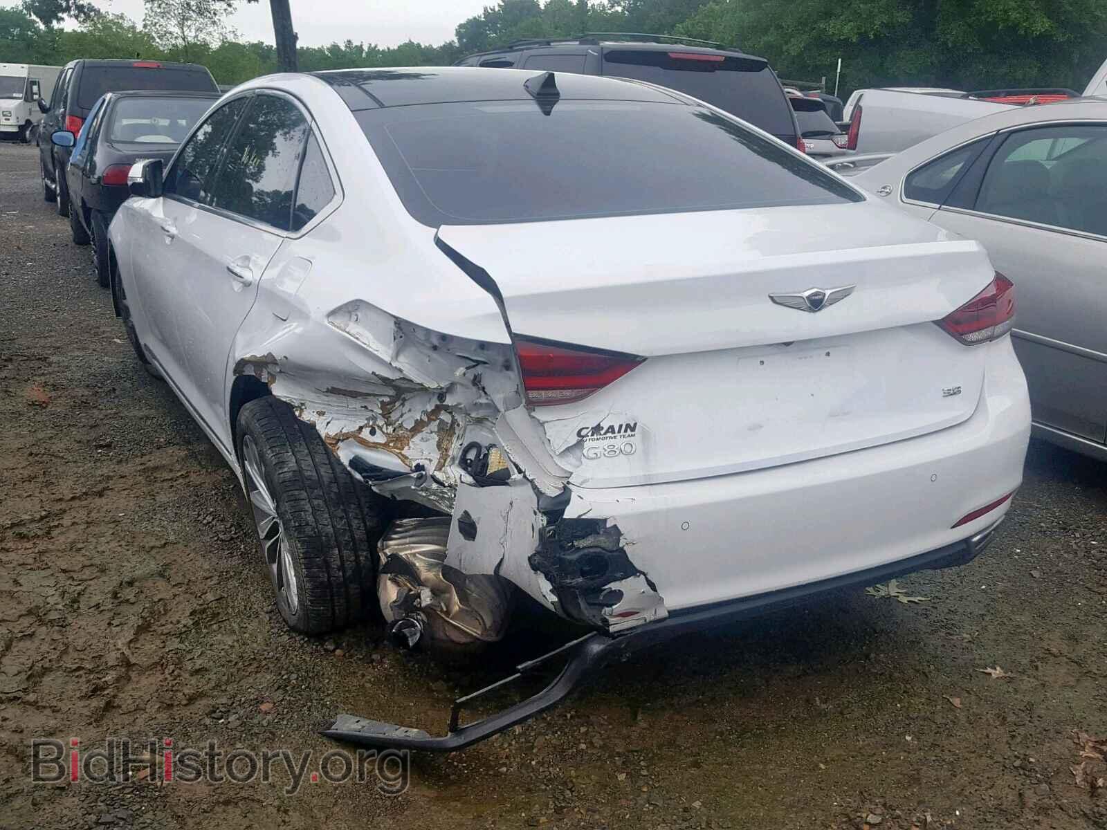 2017 GENESIS G80 - VIN: KMHGN4JE7HU174827 - Фото 3