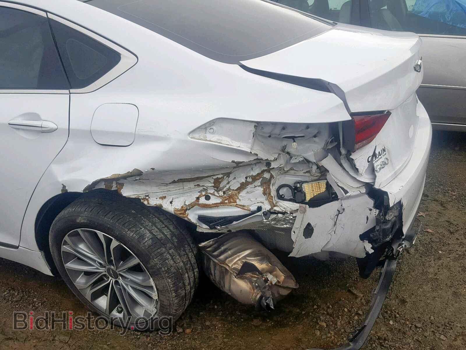 2017 GENESIS G80 - VIN: KMHGN4JE7HU174827 - Фото 9