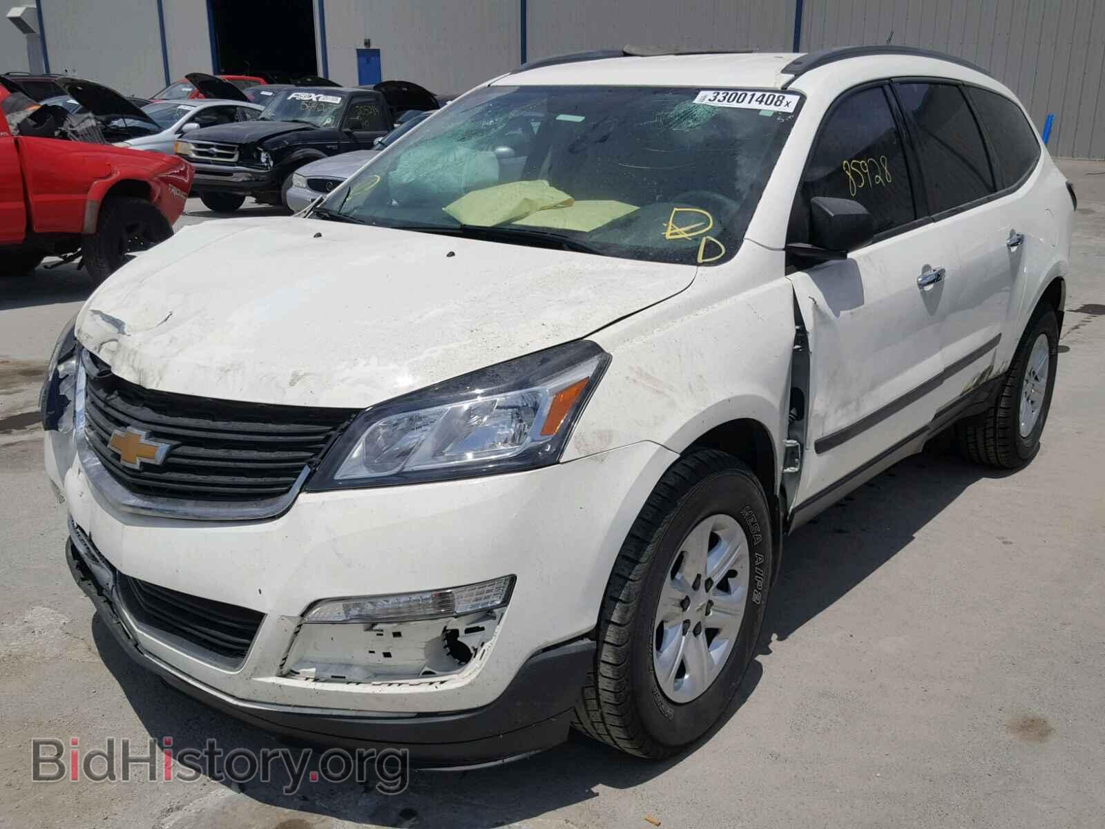 2014 CHEVROLET TRAVERSE - VIN: 1GNKRFED7EJ127107 - Фото 2