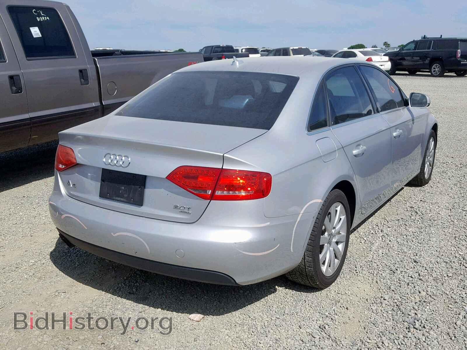 2012 AUDI A4 - VIN: WAUBFAFLXCN019089 - Фото 4