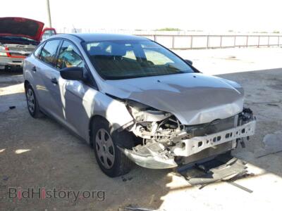 2013 Ford FOCUS Focus S, silver — VIN 1FADP3E21DL144448, Copart