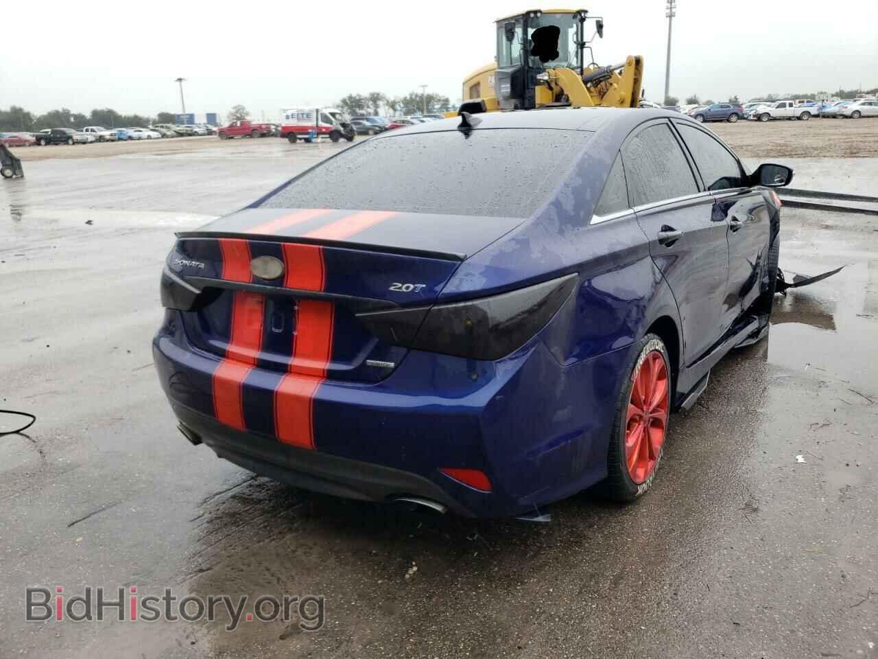 2014 HYUNDAI SONATA - VIN: 5NPEC4AB5EH869028 - Фото 4