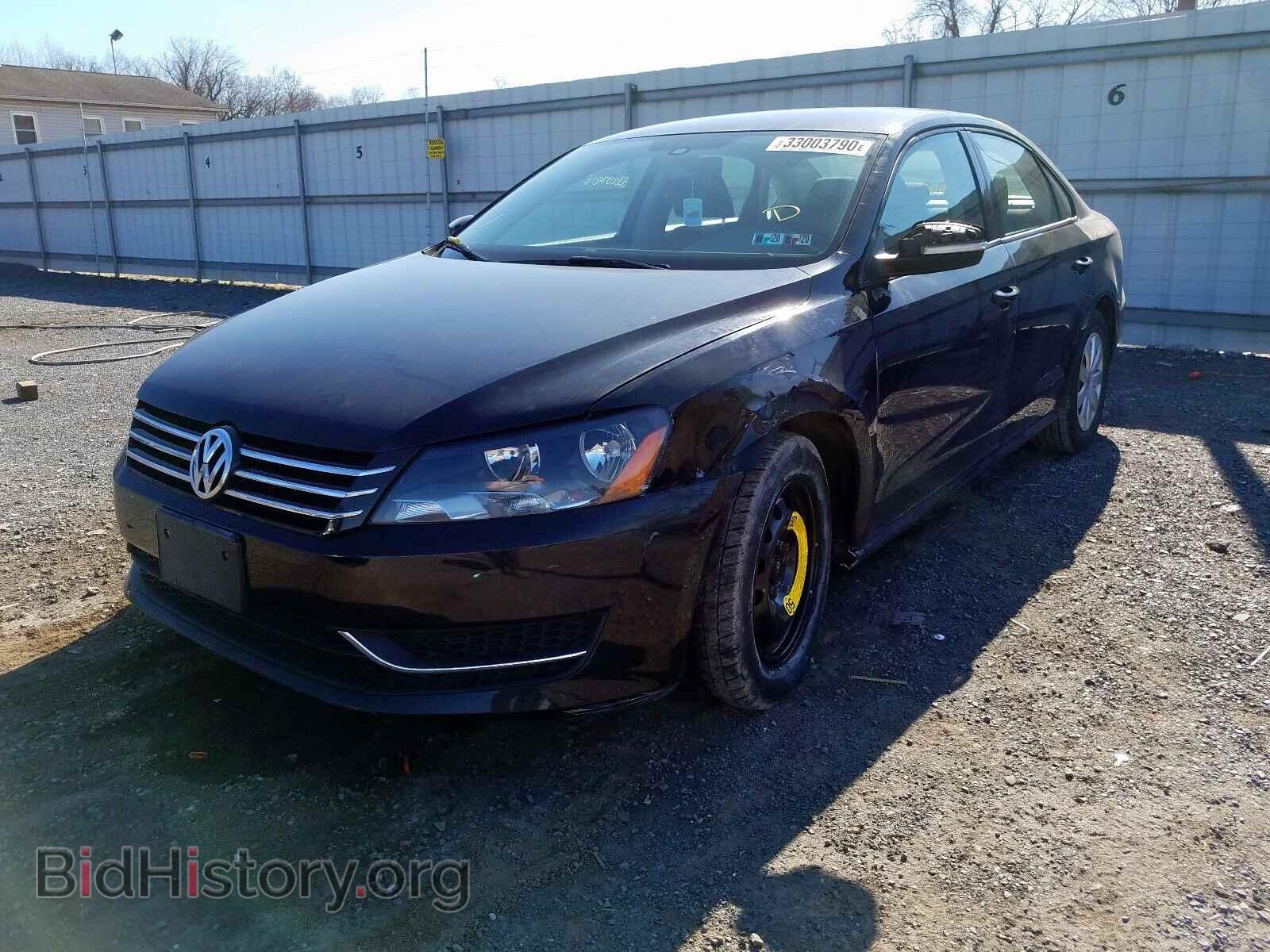 2013 VOLKSWAGEN PASSAT - VIN: 1VWAP7A35DC017153 - Фото 2