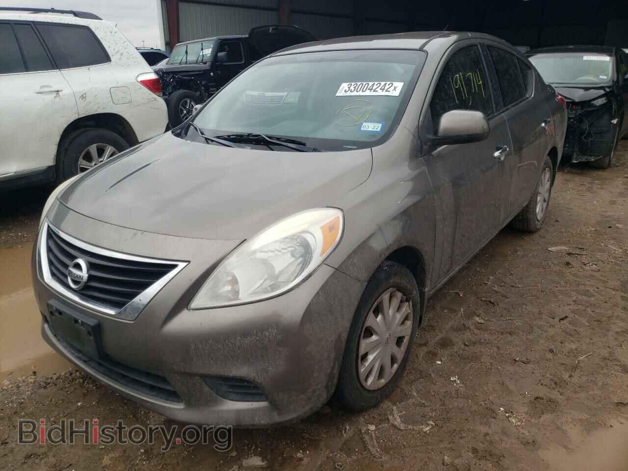 2012 NISSAN VERSA - VIN: 3N1CN7APXCL912065 - Фото 2