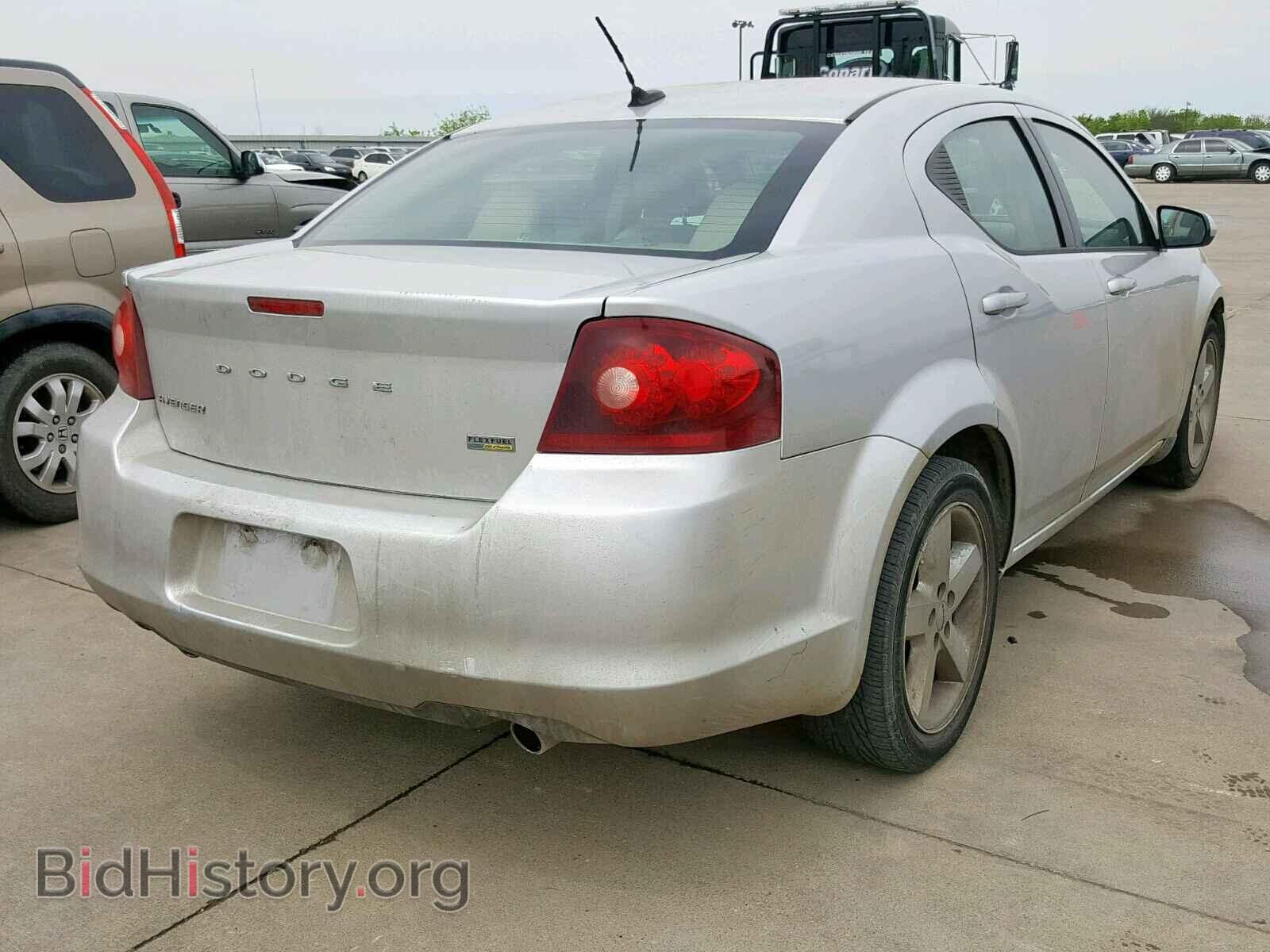 2011 DODGE AVENGER - VIN: 1B3BD2FG6BN541395 - Фото 4