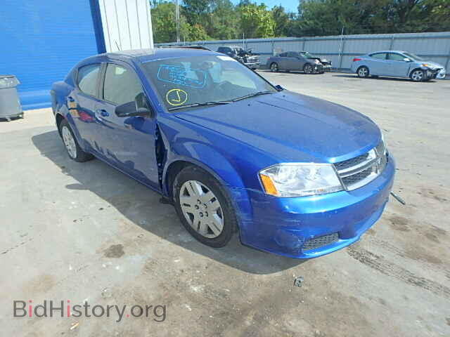 Фотография 1C3CDZAG6EN219139 - DODGE AVENGER 2014