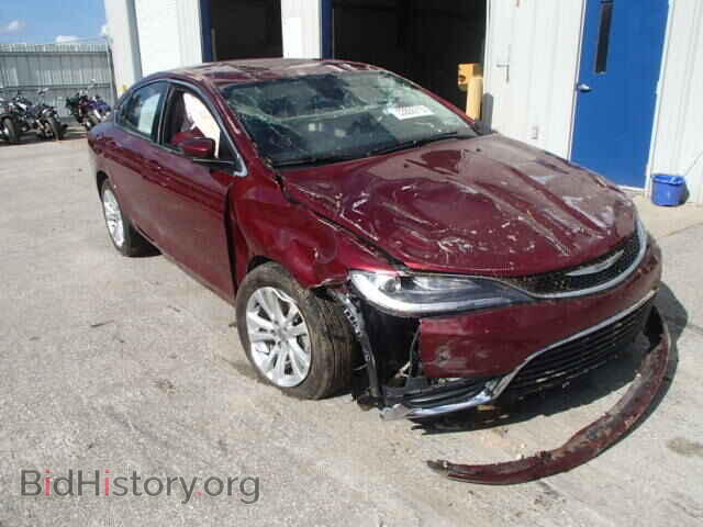 Фотография 1C3CCCAB5FN596082 - CHRYSLER 200 2015