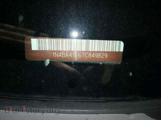 2007 NISSAN MAXIMA - VIN: 1N4BA41E67C849829 - Фото 10
