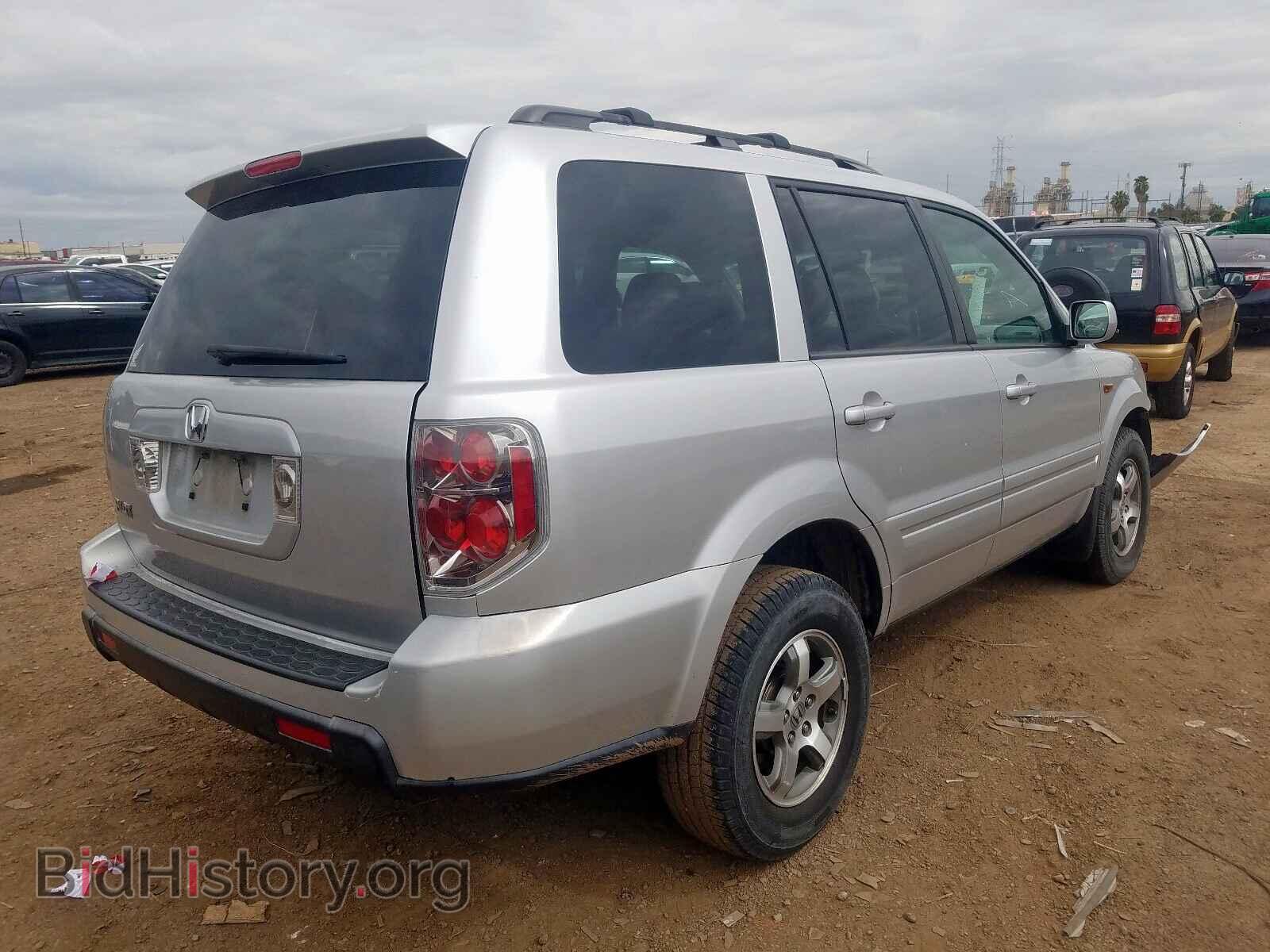 2007 HONDA PILOT - VIN: 5FNYF28487B019508 - Фото 4