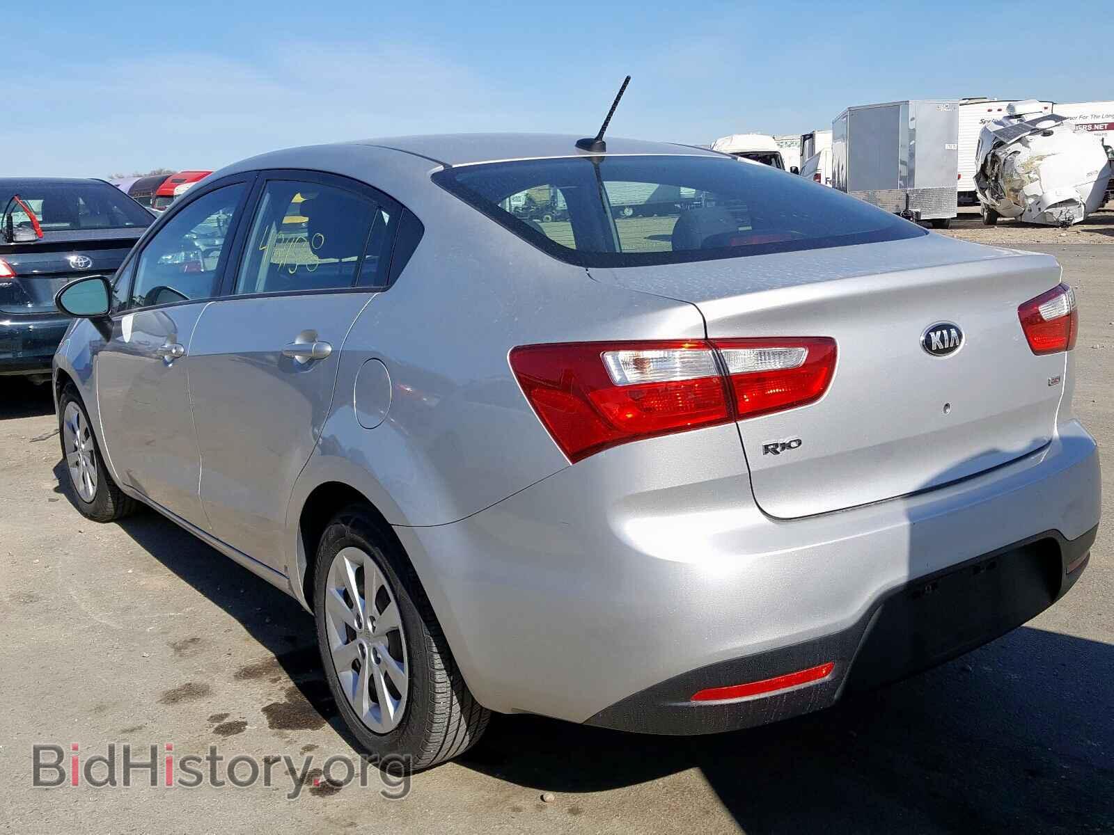 2014 KIA RIO - VIN: KNADM4A32E6406014 - Фото 3