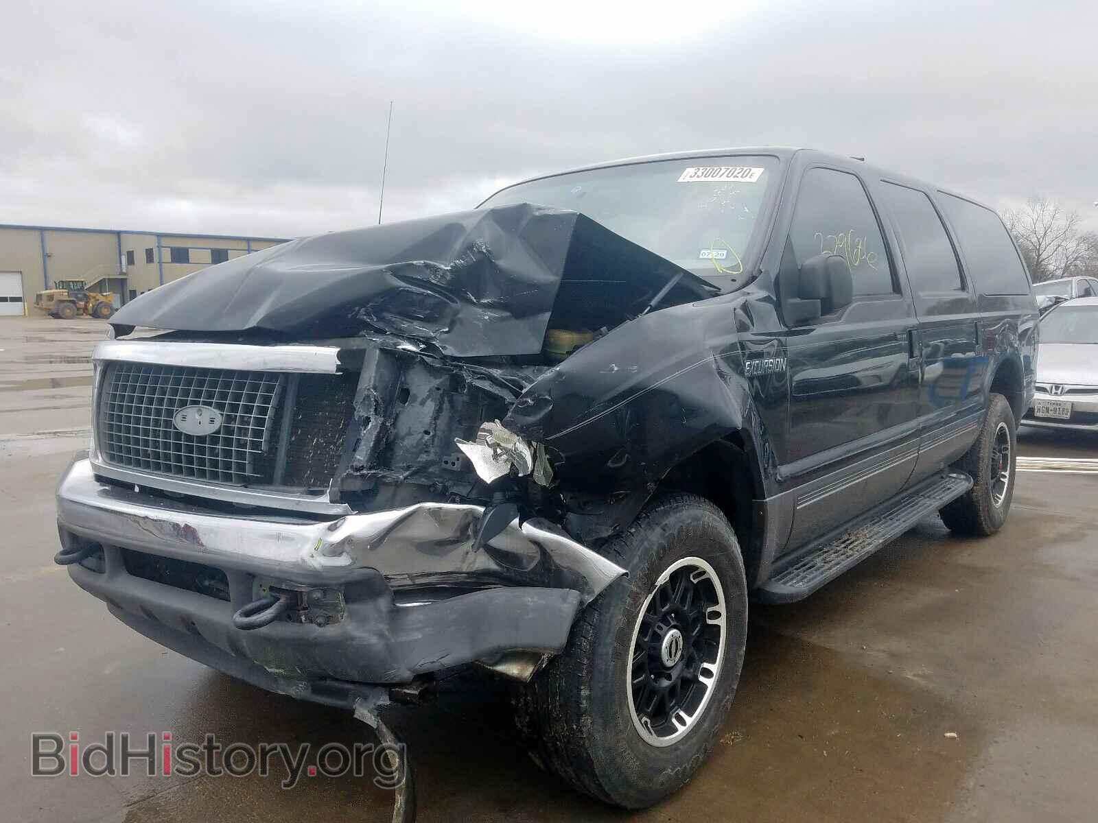 2002 FORD EXCURSION - VIN: 1FMNU41L42ED49447 - Фото 2