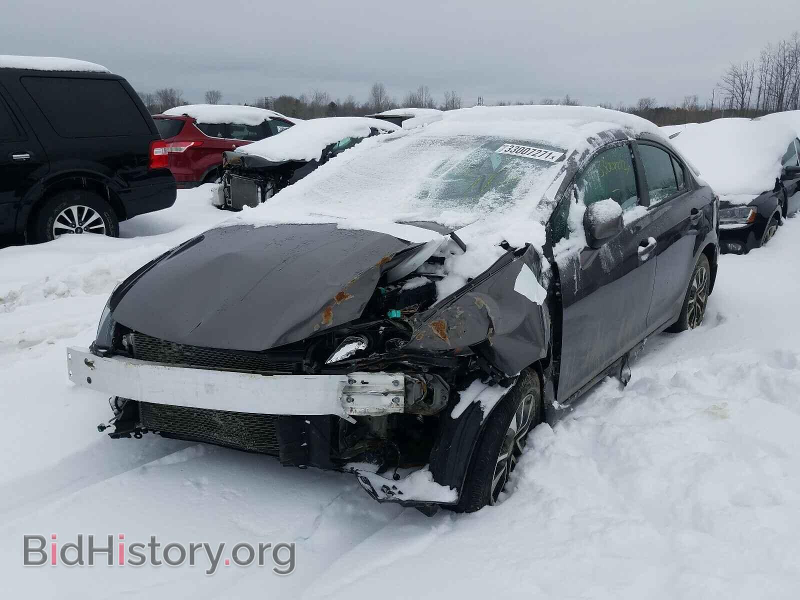 2013 HONDA CIVIC - VIN: 19XFB2F92DE221683 - Фото 2