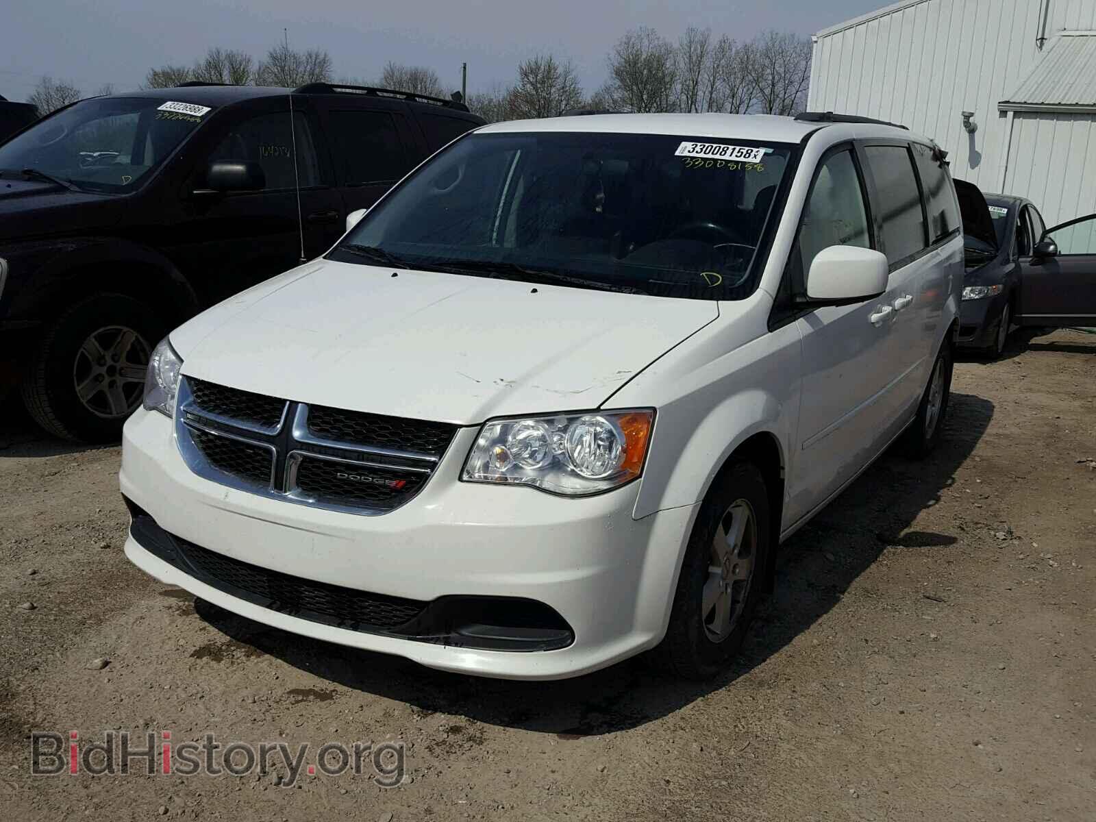 2013 DODGE CARAVAN - VIN: 2C4RDGCG4DR522834 - Фото 2
