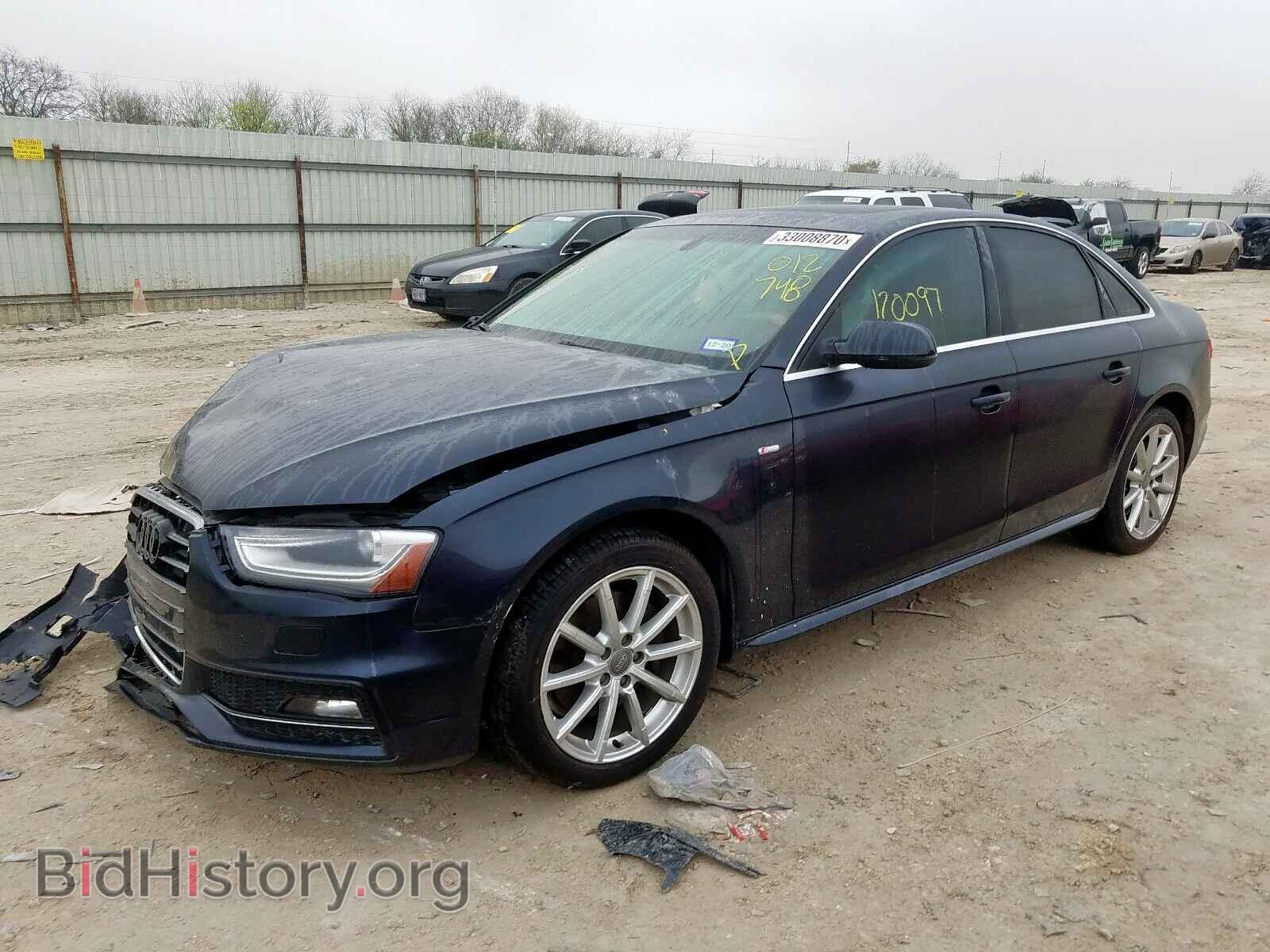 2014 AUDI A4 - VIN: WAUFFAFL5EN012748 - Фото 2