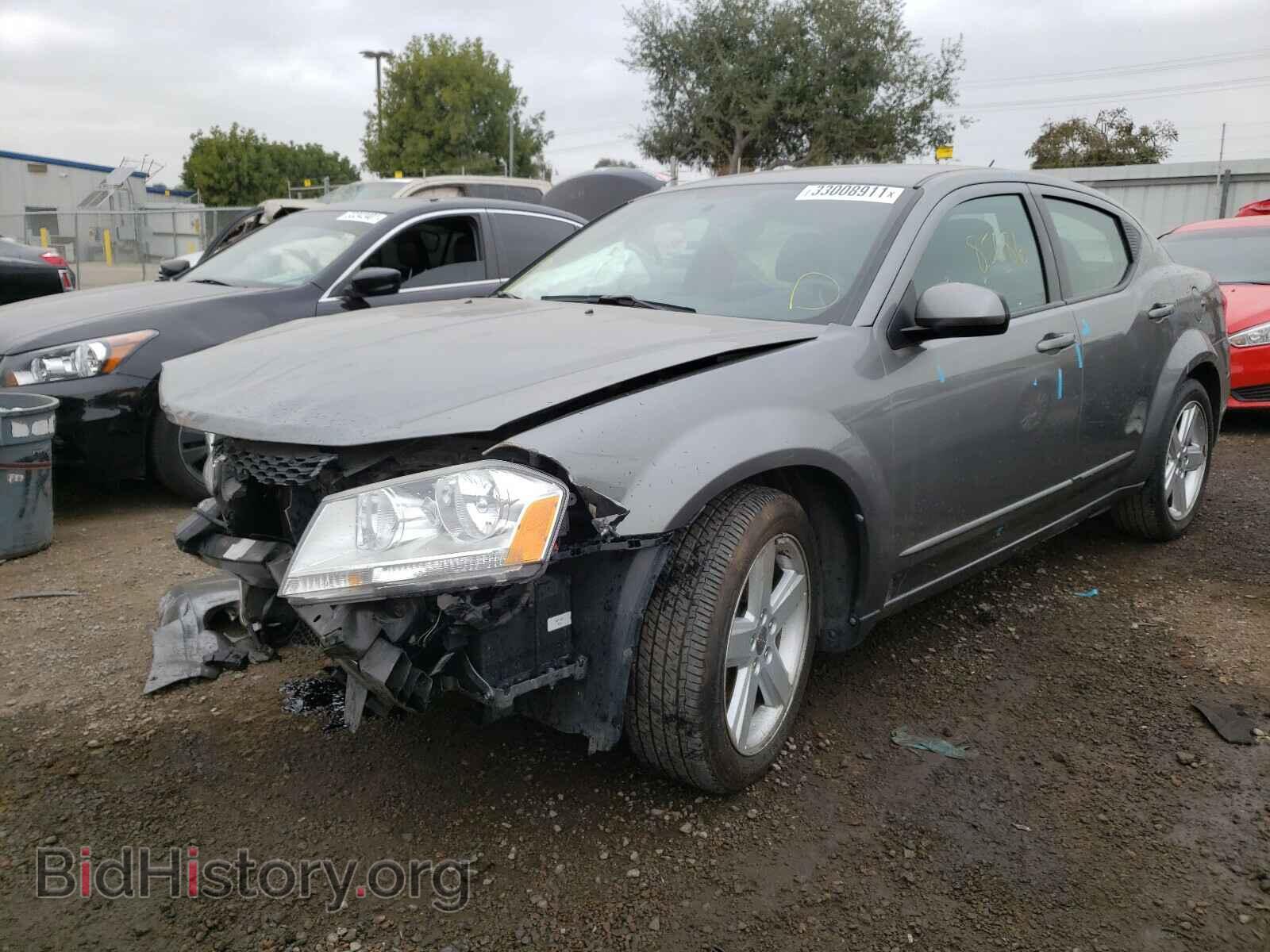 2011 DODGE AVENGER - VIN: 1B3BD1FB5BN589047 - Фото 2