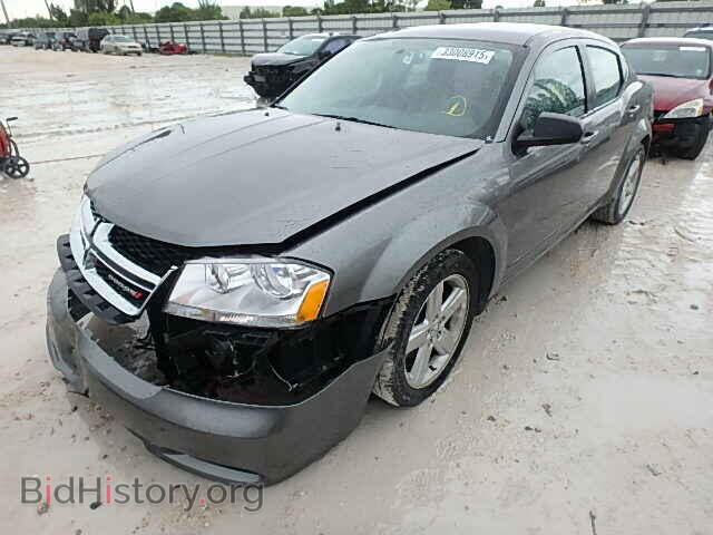 2013 DODGE AVENGER - VIN: 1C3CDZAB0DN712947 - Фото 2