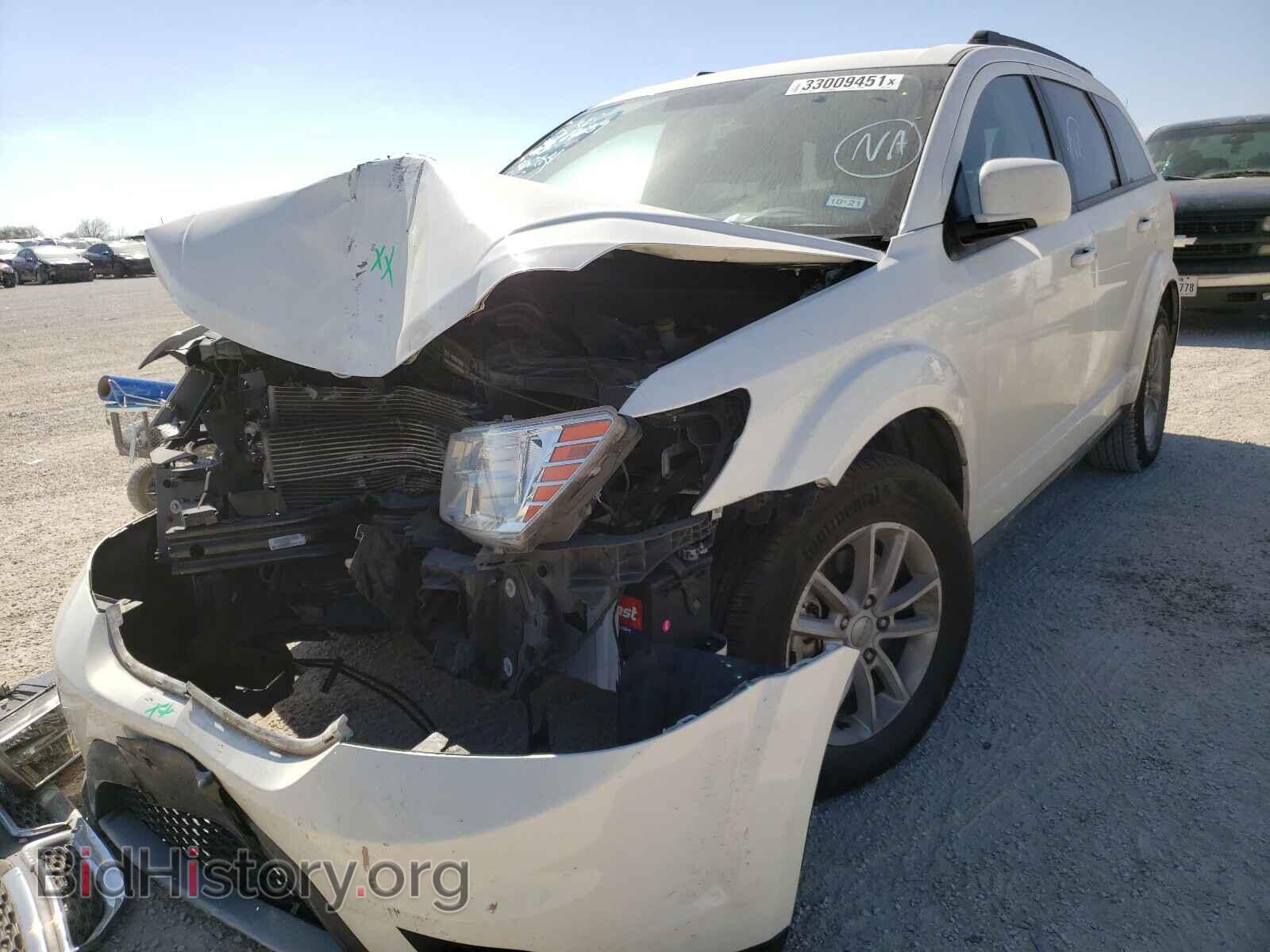 2016 DODGE JOURNEY - VIN: 3C4PDCBB7GT186264 - Фото 2