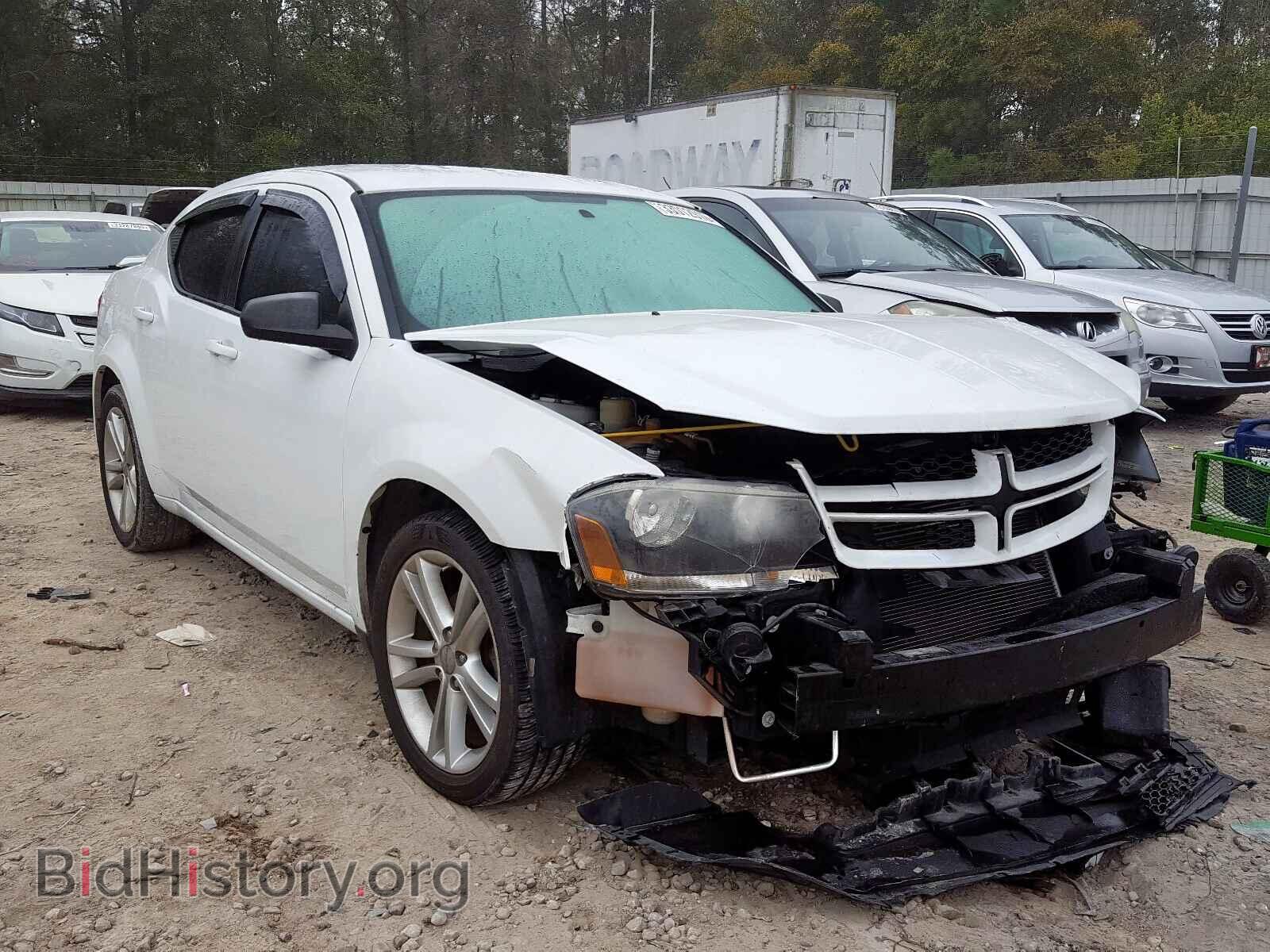 Фотография 1C3CDZAG7EN132995 - DODGE AVENGER 2014