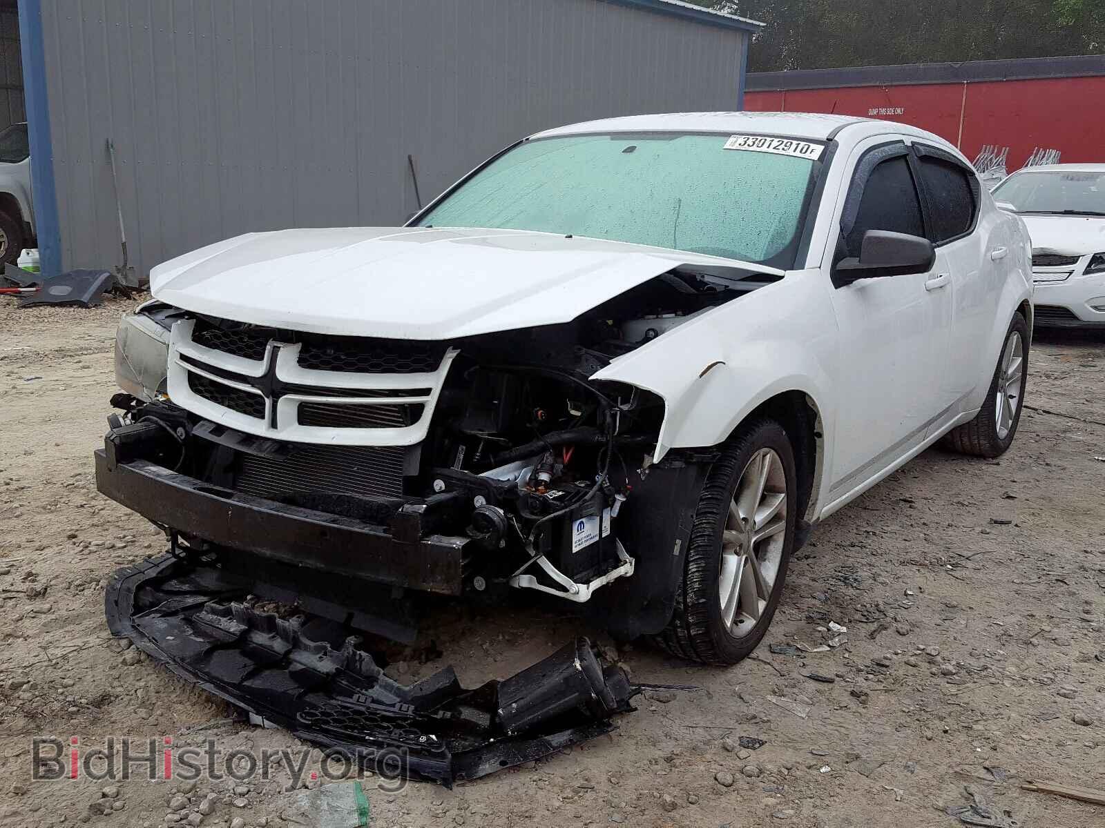 2014 DODGE AVENGER - VIN: 1C3CDZAG7EN132995 - Фото 2