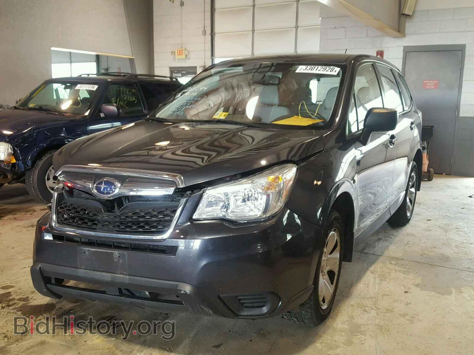 2014 SUBARU FORESTER - VIN: JF2SJAAC7EH462392 - Фото 2