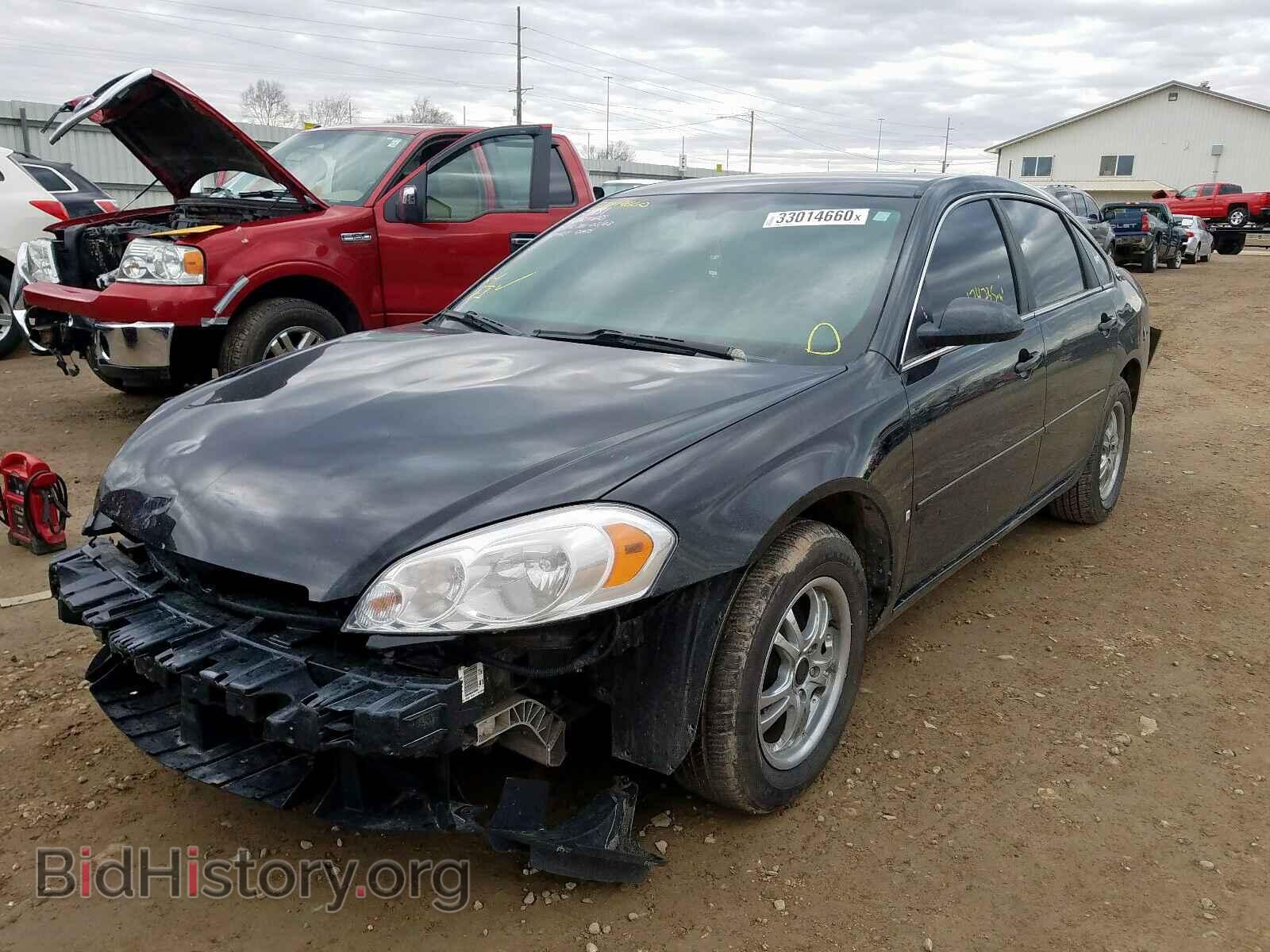 2008 CHEVROLET IMPALA - VIN: 2G1WT58K681217307 - Фото 2