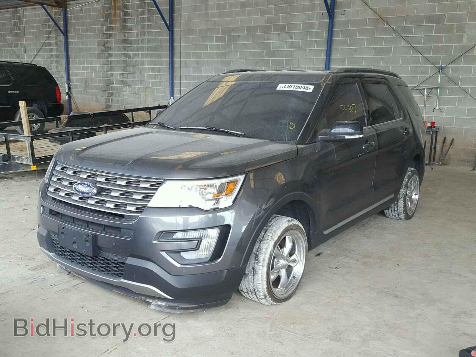 2016 FORD EXPLORER - VIN: 1FM5K7D83GGC81443 - Фото 2