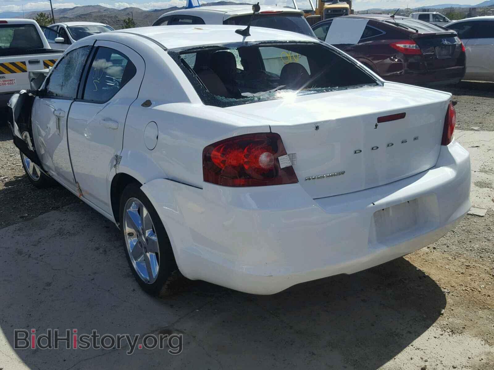 2012 DODGE AVENGER - VIN: 1C3CDZAB9CN324601 - Фото 3