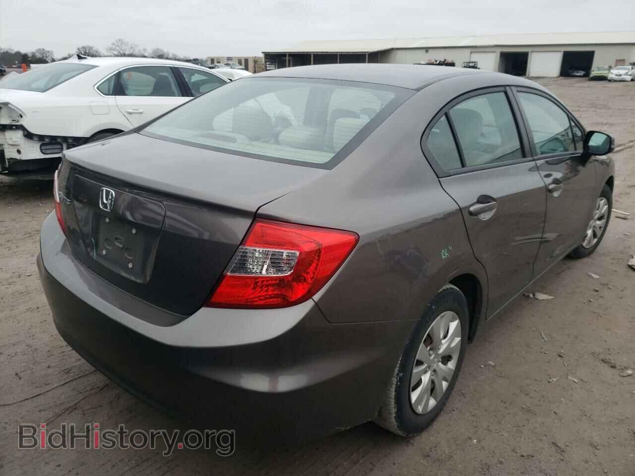 2012 HONDA CIVIC - VIN: 19XFB2F54CE002977 - Фото 4
