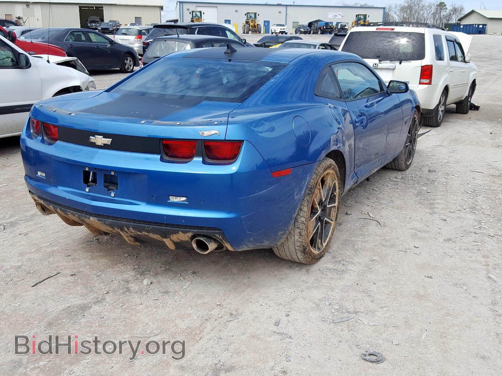 2013 CHEVROLET CAMARO - VIN: 2G1FK1EJ3D9221298 - Фото 4