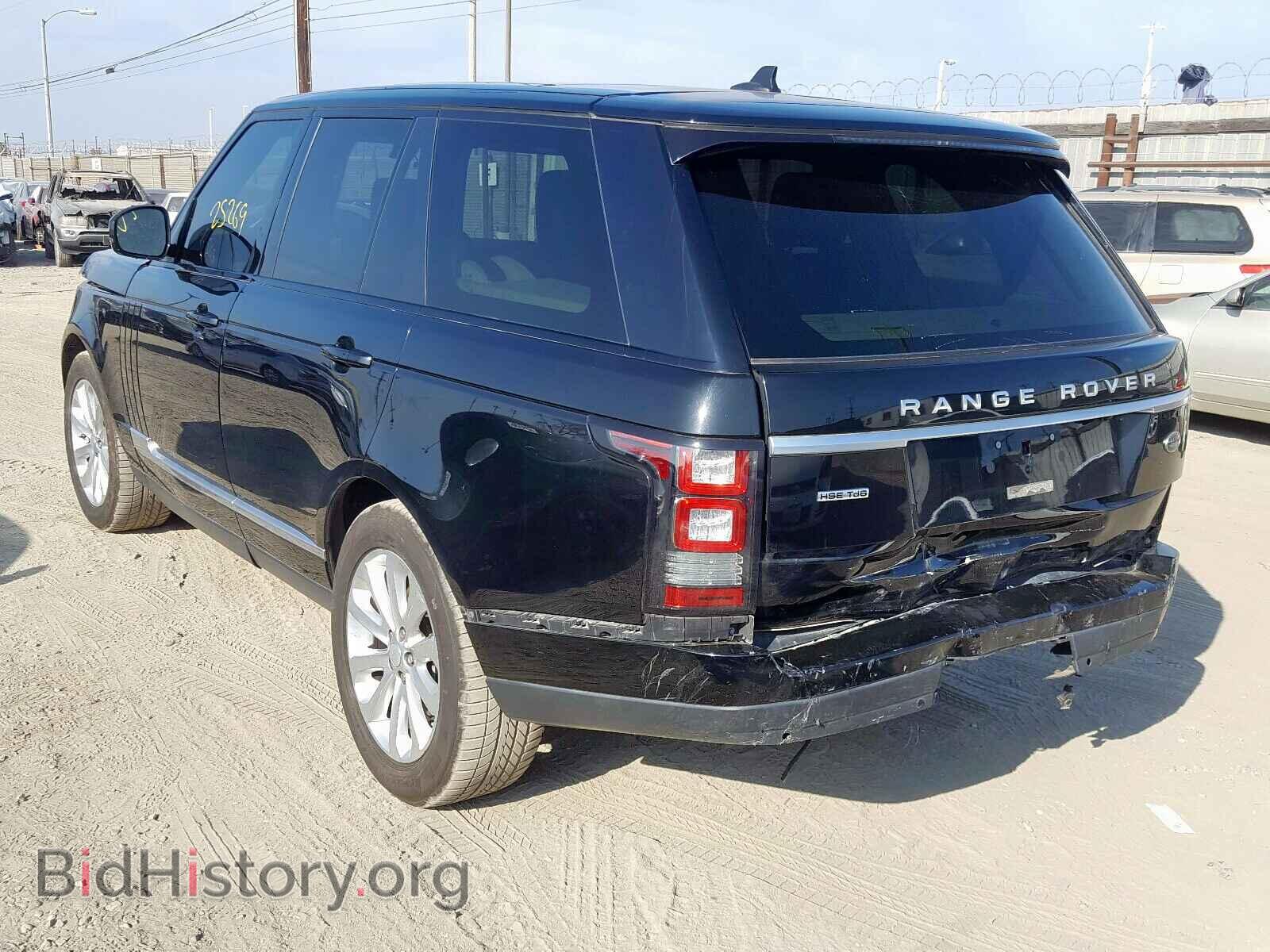 2016 LAND ROVER RANGEROVER - VIN: SALGS2KF0GA252124 - Фото 3