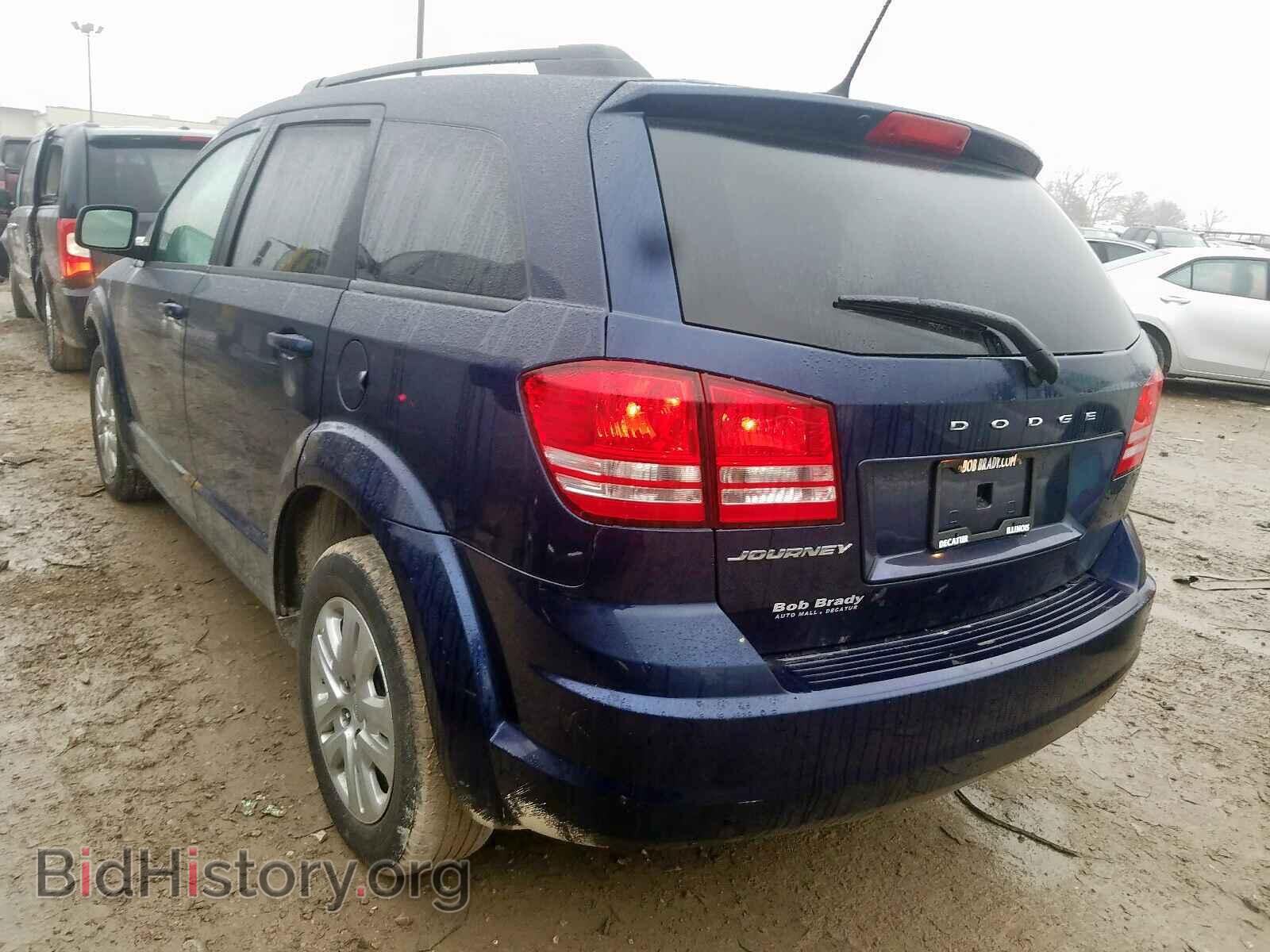 2018 DODGE JOURNEY - VIN: 3C4PDCAB2JT383870 - Фото 3