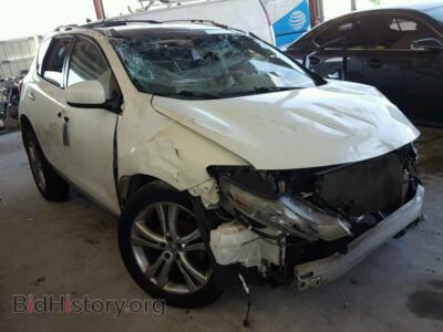 2011 Nissan MURANO Murano S, белый — VIN JN8AZ1MU9BW067892, Copart