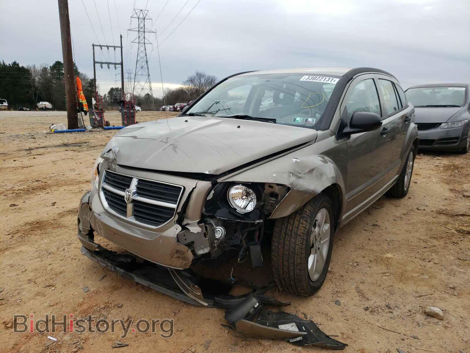 2007 DODGE CALIBER - VIN: 1B3HB48B17D101448 - Фото 2