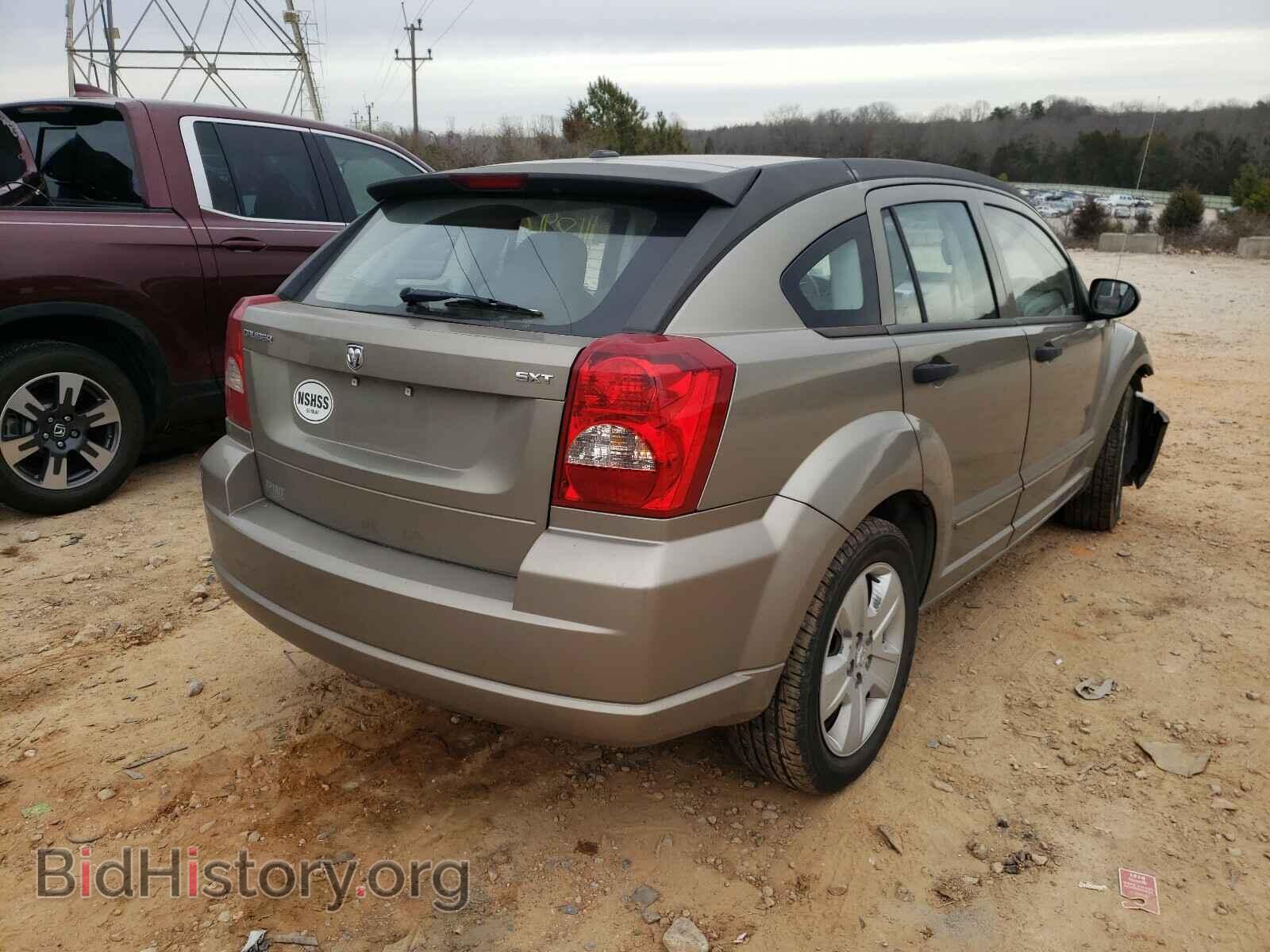 2007 DODGE CALIBER - VIN: 1B3HB48B17D101448 - Фото 4